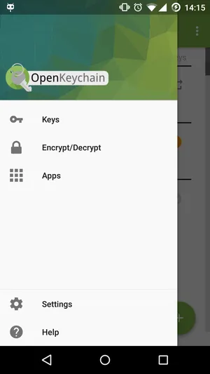 OpenKeychain Easy PGP